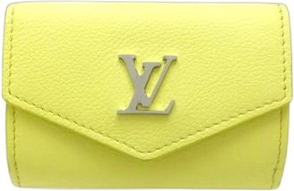 Louis Vuitton Pre-owned Wallets, female, Yellow, Size: ONE SIZE Pre-owned Taurillon Leather Wallet
