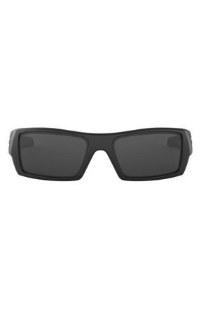Oakley Gascan 60mm Rectangular Sunglasses in Matte Black at Nordstrom