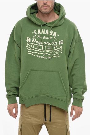 Dsquared2 Hoodie RAGIAN with Lettering Print size Xl