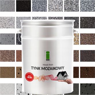OEM Revestimiento De Mosaico De Resina Clase 1 Resistente A Las Heladas 12,5 Kg Premium 36 Variantes