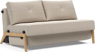 Innovation Cubed 140 Schlafsofa, 98 x 148 cm, Eiche / sand (612 Blida)