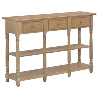 vidaXL Mesa Consola De Madera De Ingenier&iacute;a 110x30x76 Cm Vidaxl