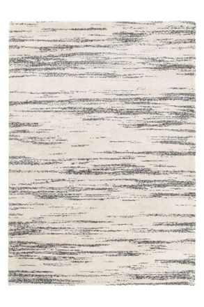 AFK Living Alfombra ultrasuave y elegante gris 160 x 230 cm
