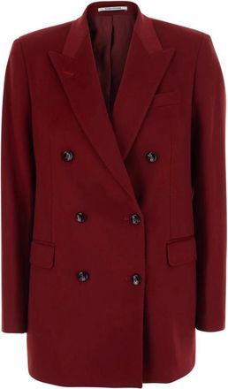 Tagliatore Giacca Doppiopetto Jasmine - - Jackets - Donna - Rosso - XS