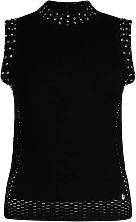 Liu Jo Gilet traforato - Nero