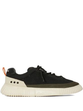Osklen mesh-panelled sneakers - Black