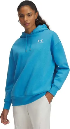 Under Armour Dames/Dames Icon Fleece Oversized Hoodie (Blauw)