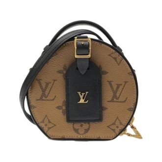Louis Vuitton Pre-owned Monogram Reverse Mini Boite Chapeau Shoulder Bag - Dames - Pre-owned - Bruin - Maat: ONE Size Leer