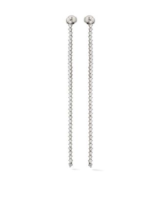 Lark & Berry Orecchini Modernist Tennis in oro 14kt con diamanti - Argento