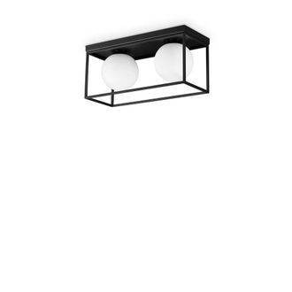 Netlighting Lingotto 2 Light Globe Ceiling Light Black