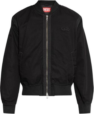 Diesel J-Typer Jas - Heren - Bomber jackets - Zwart - S - Katoen - Jassen