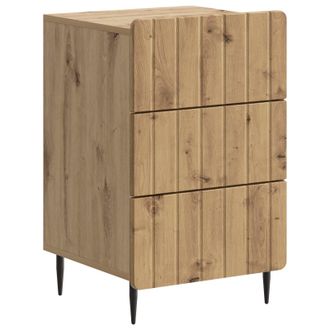 vidaXL Armario De Noche Roble Artisan 43x 41 X 68 Cm Vidaxl