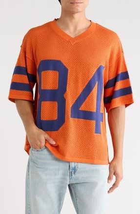 Diet Starts Monday Knit Jersey T-Shirt in Orange/Navy at Nordstrom Rack, Size Xx-Large