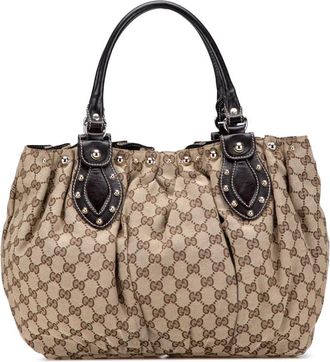 Gucci Borsa tote Pelham in tela GG 2000-2015 - Marrone
