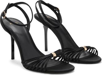Mango Strappy Sandal in Black at Nordstrom, Size 8.5Us