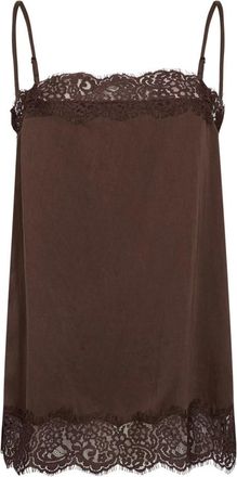 Mos Mosh Blouses & Shirts - Dames - Tops zonder mouwen - Bruin - S - Tops