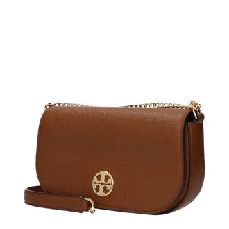 Tory Burch Womens Brown Leather Crossbody Bag