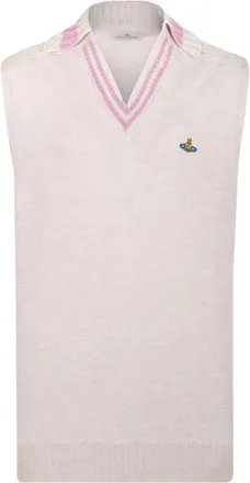 Vivienne Westwood Heren, Truien, Grijs, Maat: XL Wol