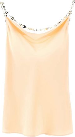 Paco Rabanne chain-strap top - Beige