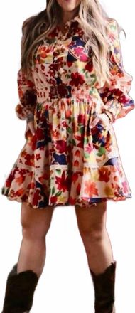 Fate Willow Mini Dress In Multi