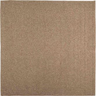vidaXL Alfombra Para Interiores Y Exteriores Agira Natural Poli&eacute;ster Vidaxl