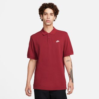 Nike Mens Club Short-Sleeve Polo in Black | FN3894-010