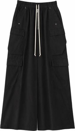 Rick Owens Jumbo Belas Drawstring Wide-Leg Pants