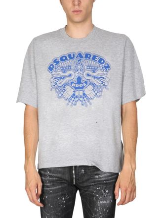 Dsquared2 Grey Crew Neck T-Shirt