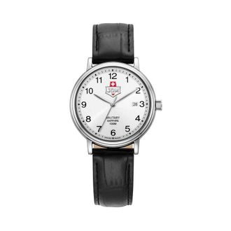 JDM Military Oscar White Dial Mens Watch JDM-WG026-02