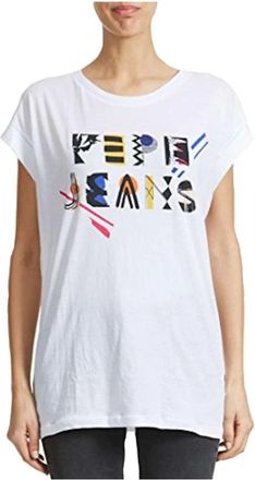 Pepe Jeans London Tops, Dames, Wit, XS, Katoen, Celias T-shirt