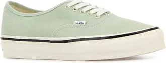 Vans Mens Pastel Green Canvas Lx Authentic Sneakers Greyroyal