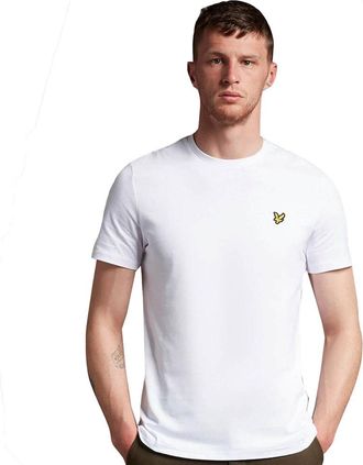Lyle & Scott Tee SS Plain T-Shirt Wit