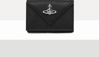 Vivienne Westwood Envelope Billfold Faux Leather Black One Size Women