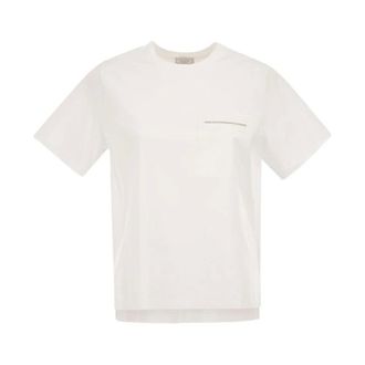 PESERICO Mujer, Camisetas, Blanco, Talla: S