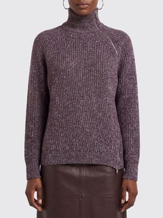 MRZ Slim Fit Zipped High-Neck Alpaca Blend Jumper