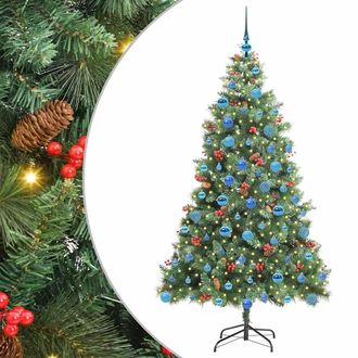 vidaXL &Aacute;rbol De Navidad Artificial Verde 180 Cm Pvc Y Metal Vidaxl