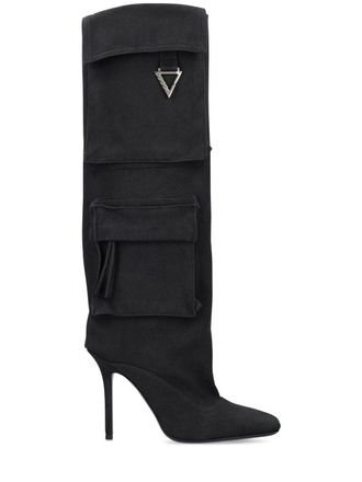 ロングブーツ THE ATTICO FW25 'Lea' boots (251WSH00879 085) The Attico Leather boots 