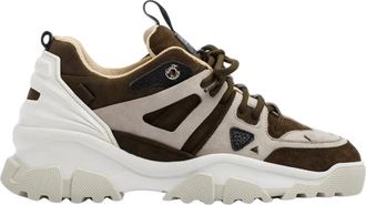 Mason Garments Schoenen, unisex, Veelkleurig, 43 EU, Leer, Groene Bergschoen