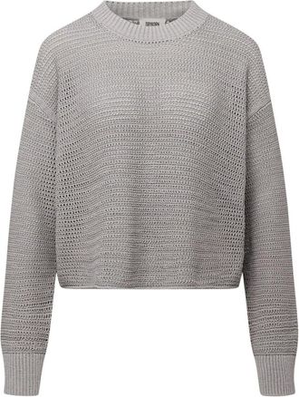 Drykorn Drykorn, Round-neck Knitwear, female, Gray, Size: S Malese Pullover