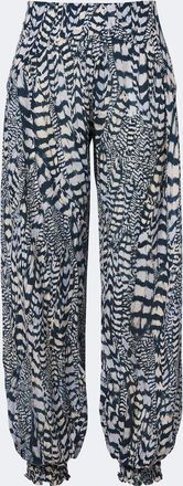 Johanna Ortiz Whispered Motion silk georgette balloon pants