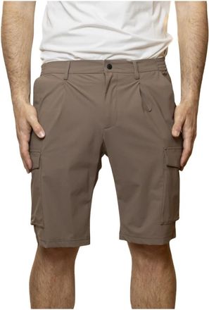 People of Shibuya Bermuda Cargo Omono - Heren - Korte Broeken - Bruin - XL - Polyester - Korte Broeken