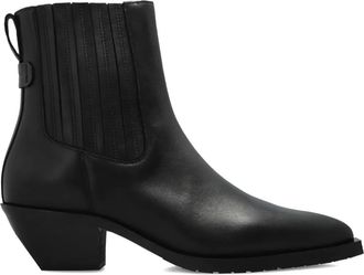 AllSaints Marcie chelsea boots - women - Calf Leather/Goat Skin/Thermoplastic Polyurethane (TPU)/Rubber - 8 - Black