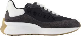 Alexander McQueen Alexander McQueen, Sneakers, male, Black, Size: 10 US Sprint Runner Sneakers