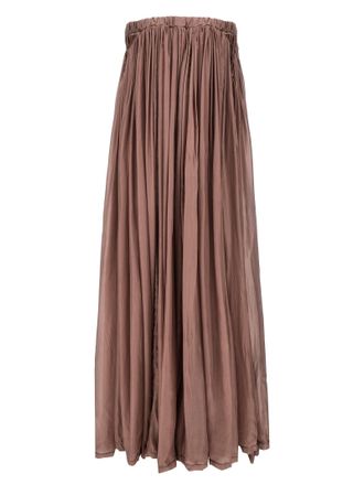 Rick Owens Multicolor Silk Long Womens Dress