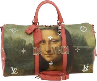 Louis Vuitton Pre-owned Boston Bag - Dames - Vintage Weekendtas - Veelkleurig - ONE Size - Leer - Vintage