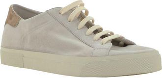 Brunello Cucinelli Mens Cream White Leather Sneakers Accessory