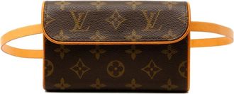 Louis Vuitton Marsupio Pochette Florentine con monogramma 2003 - Marrone