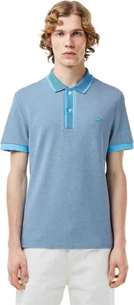 Lacoste Heren Kaviaar Regular Poloshirt (Blauw)