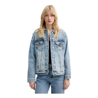 Guess Anna Denim Jacket - Jackets - Mujer - Azul - XS