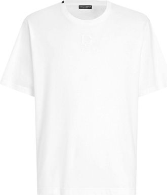 Dolce & Gabbana T-shirt con logo - Bianco